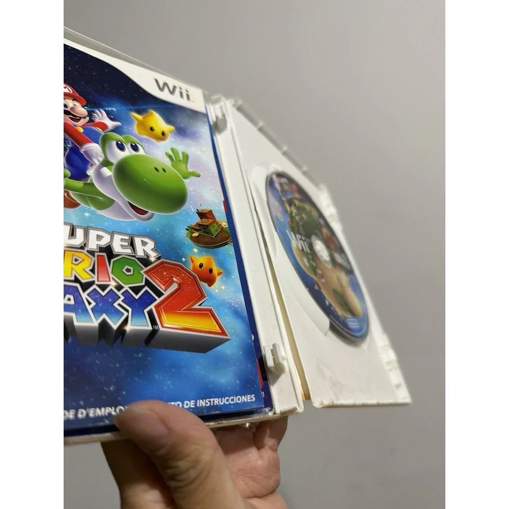 Super Mario Galaxy 2 Nintendo Wii CIB Complete w/ Manual - Damaged Case